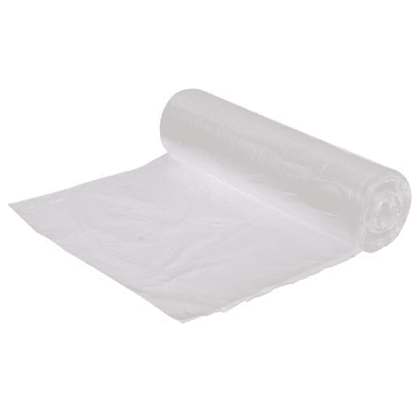 24 x 24 Waste Can Liners Natural 50 Bags/Roll 6 mic 20 7-10 gal 24 x 24 Waste Can Liners Natural 50 Bags/Roll 6 mic 20 7-10 gal
